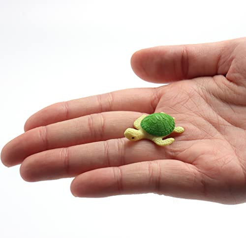 20 Pcs Resin Mini Green Turtles Miniature Turtle Statue Miniature Figurines Fairy Garden Accessories Cake Toppers Decoration Set For Succulent Planter Moss Landscape Diy Terrarium Home Décor #TOP5