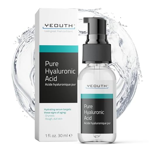 Suero Ácido Hialurónico Facial YEOUTH - Fórmula 100% pura para el antienvejecimiento!