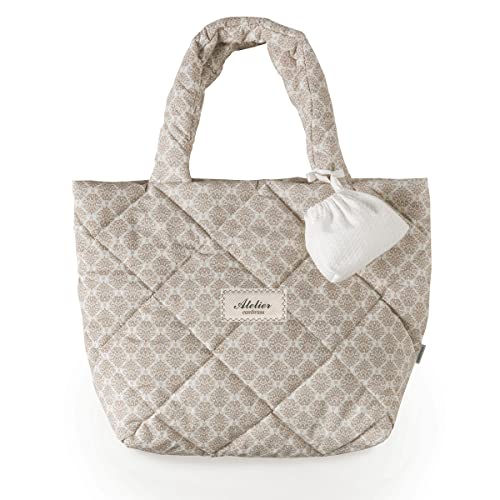 Sac Moon Alma Beige Cambrass grand format sac à langer 14x48x35
