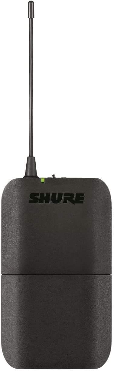 Shure BLX1 Wireless Bodypack Transmitter with On/Off Switch, Adjustable Gain Control and TQG Connector, for use with BLX Wireless Systems (Receiver Sold Separately) : Musical Instruments