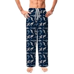 Navy Blue Shark Print