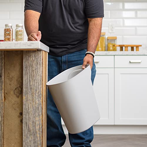 Iris 510010 Usa 6 Gallon / 24 Quart Trash Can Garbage Can Plastic Wastebasket Container Set thumb #7