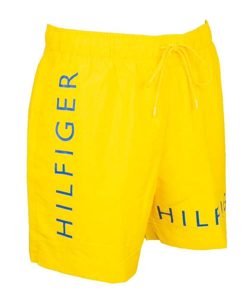 Tommy Hilfiger Bokserki męskie kąpielówki z elastycznym ściągaczem i zewnętrznym sznurkiem Artykuł XM0XM02855