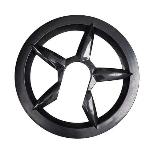 Amazon Generic Bike Chainring Guard – Mountain Crank Cover, Tooth Shield | Lightweight Chain Drive Protector, Compact Gearcase for Cycling Chainset, Compatible with 40t 42t Single Speed Gear System #ad