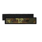 Copytec Patch Namens-Schild Uffz Keller Bundeswehr Unteroffizier Flecktarn #35024