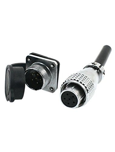 Conector de Aviación 220V 3A 16mm 6 Pines Metálico Impermeable miniatura 2