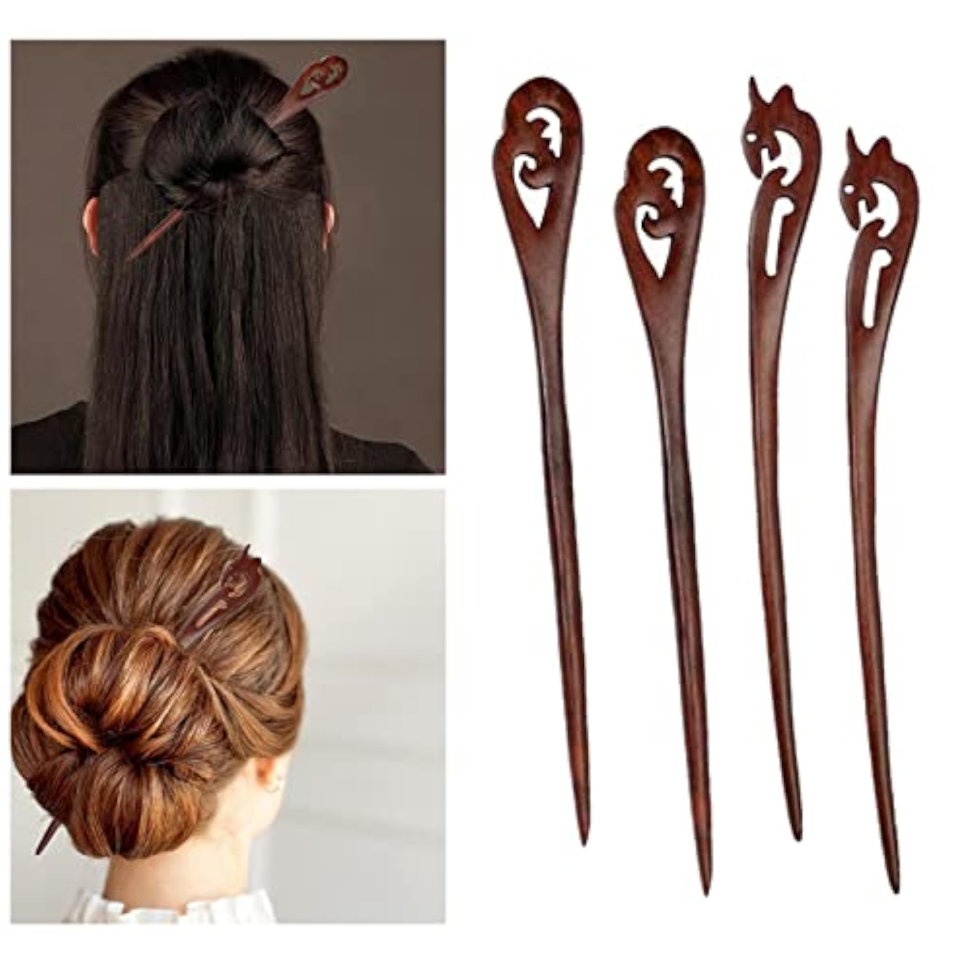 Hair Chopsticks, 2pcs Set for Girls