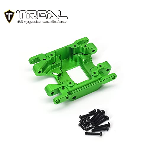 Image of TREAL Aluminum 7075 Center Skid Plate CNC Machined Upgrdes Compatible with 1 /18 TRX-4M (Green)