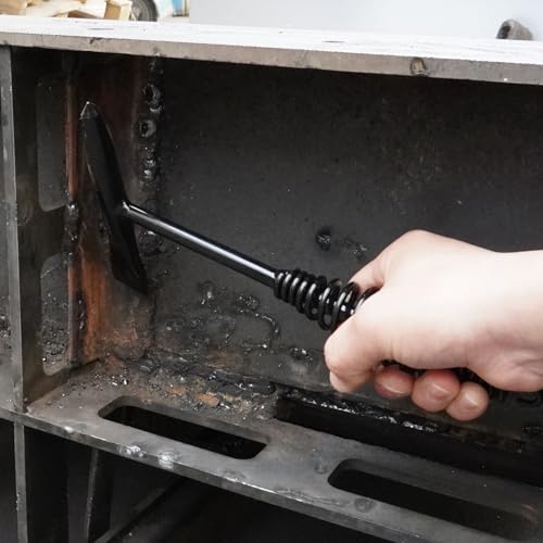 VASTOOLS Welding Accessories,5pc,Chipping Hammer 10.5\", Leather Welding Gloves 13.5\",6-in-1 Welpers Pliers 8\",Wire Brush 10\"