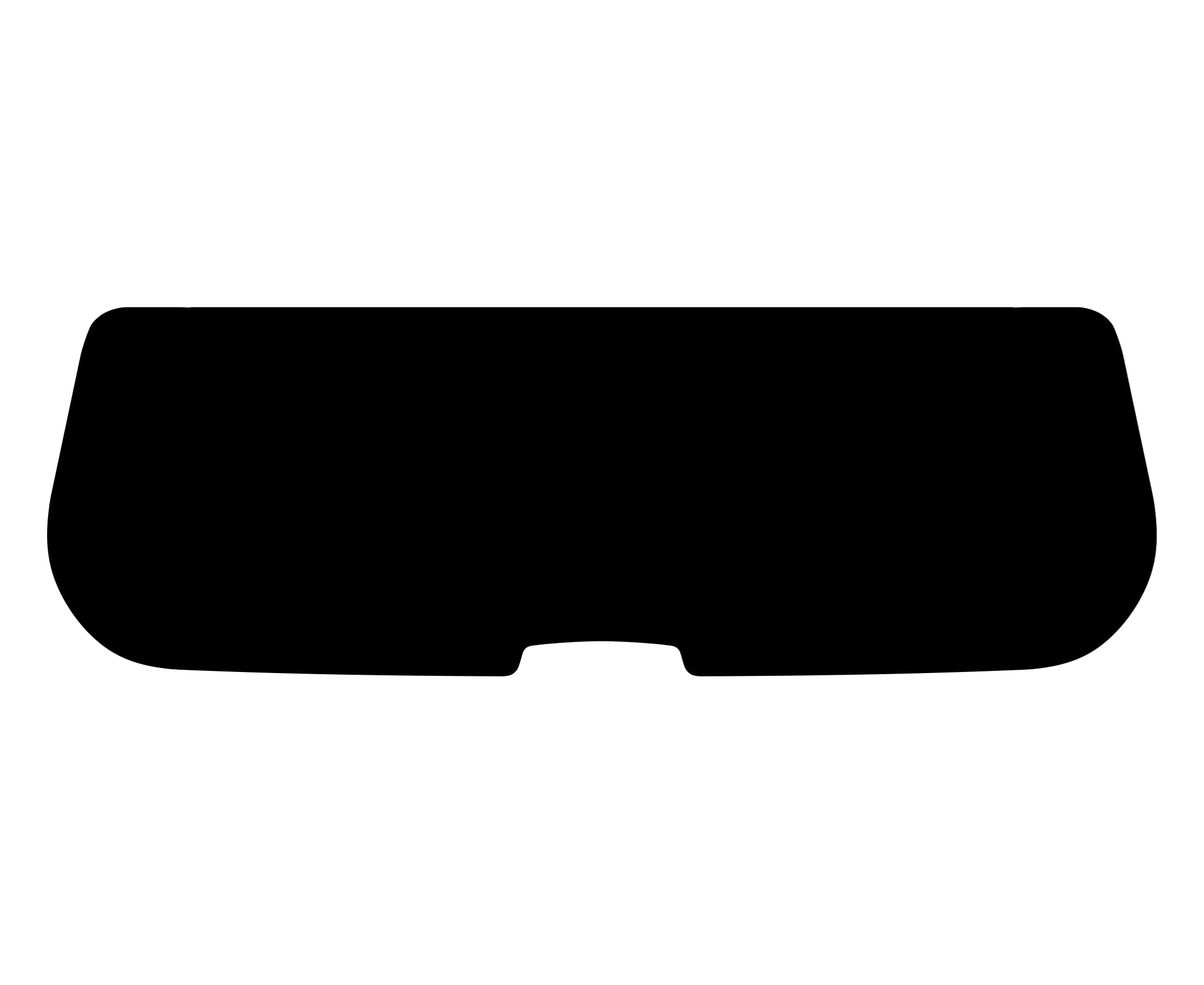 TINTCOM Film Solaire Auto Prédécoupé pour Smart Fortwo Coupé 3 Portes 2007-2010 - (05% Noir Fumé Super) - Lunette Arrière - Ajustement sur Mesure, Protection UV