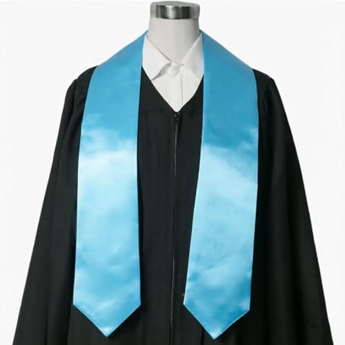 Image of Graduation Stole Honor Stole Plain Sash 60 inch Long for Graduation Ceremony and Graduation Photos