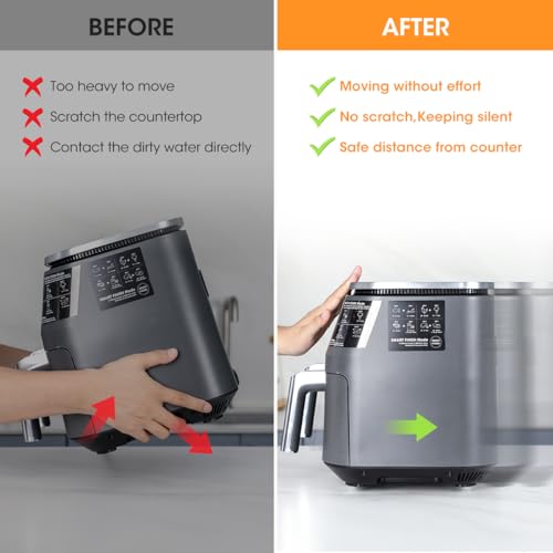 Image of Aieve Appliance Rollers, 8 pcs Appliance Slider for Kitchen Countertop