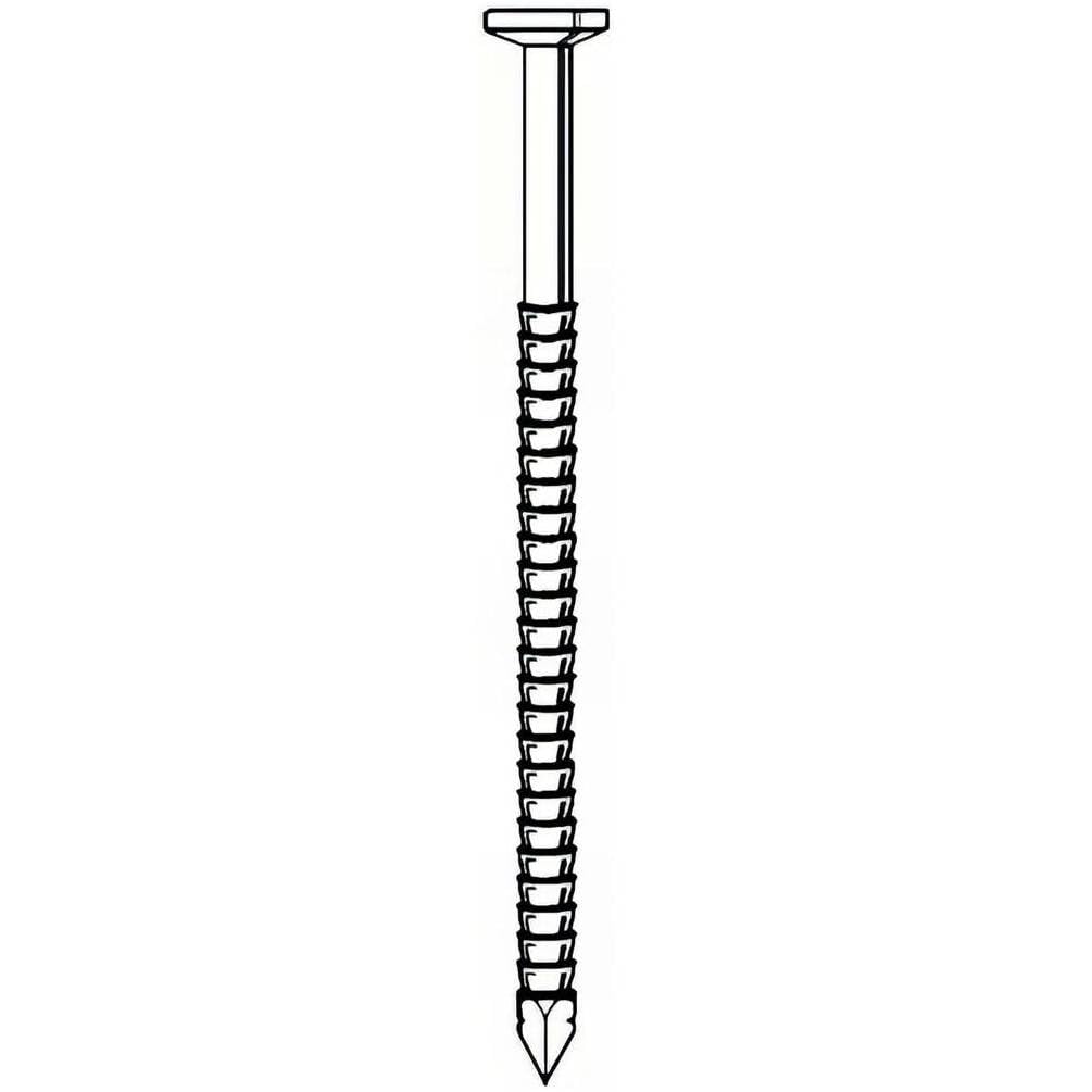 D-Work - Punta scanalata in acciaio inox A4-28/31x40 mm, 1 kg