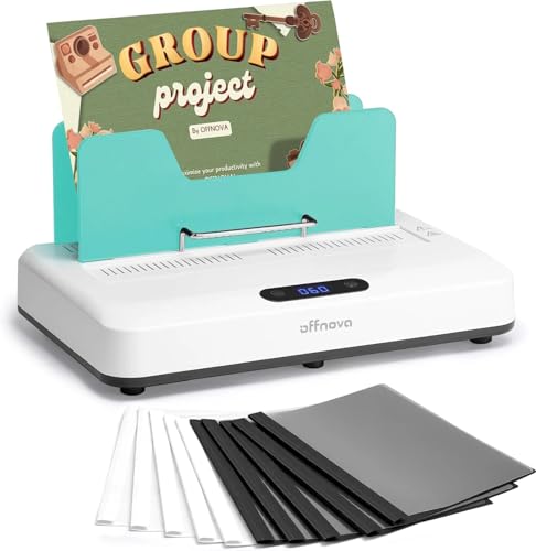 OFFNOVA Thermal Binding Machine 500 Sheets Capacity, No...