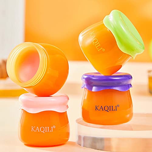 Bee Balm Lip Balm Honey Pot - Mel Nutritivo Bálsamo para os Lábios,0,35 Oz Hidratante Labial Própoli