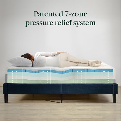 Image of Zinus 12 Inch King Quadcool Memory Foam Mattress, Medium Feel | Cool to Touch Soft Knit Cover, Cooling Gel Infusion, Targeted Pressure Relief, CertiPUR-US & OEKO-TEX Certified Materials