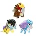 CVBA 3 Piezas Pokemon De Peluche De Juguete De Peluche Entei Suicune Raikou Muñeco De Peluche para Regalo De Niños 20Cm