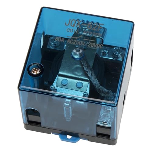 Relé electromagnético JQX-62F-1Z de 80A con bobina de cobre 220VAC