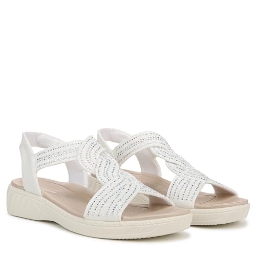 Bzees For Lifestride Women's Lilly Sandal, Bright White, 7.5 UK - Image 6
