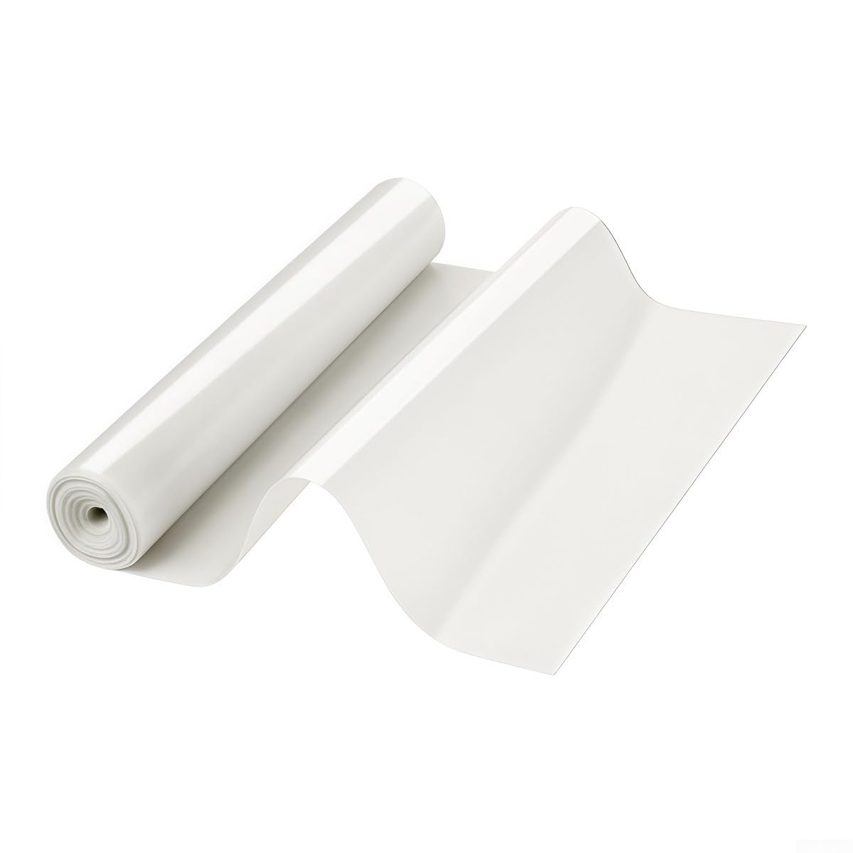 Esterilla de hornear silicona reutilizable blanca para dejar de usar papel de horno 30x244cm