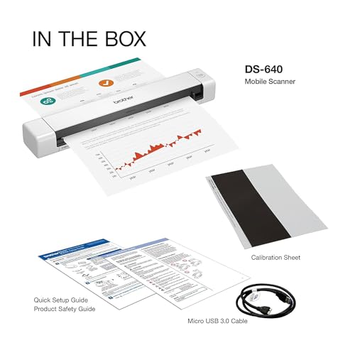 Brother DS640 Ds-640 Compact Mobile Document Scanner thumb #8