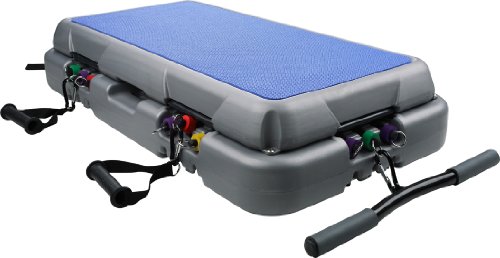 Rovera Smile Gym - Steps de Aerobic para Fitness, Color Azul, Gris