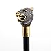 Golden Black Luxury Tiger Head Handle Fashion Walking Stick for Party Decorative Walking Cane Elegant Knob Walking Stick 93cm