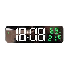 Vortex 671 Automatic Large LED Digital Clock with Display Shows Time, Date, and Temperature, Night photo Vortex 671 Automatic Large LED Digital Clock with Display Shows Time, Date, and Temperature, Night