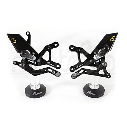Coppia pedane lightech regolabili honda cbr 600 rr...