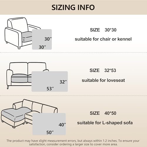 Image of gogobunny 100% Double-Sided Waterproof Dog Bed Cover Pet Blanket Sofa Couch Furniture Protector for Puppy Large Dog Cat, Reversible (40x50 Inch (Pack of 1), Dark Yellow /Light Yellow)