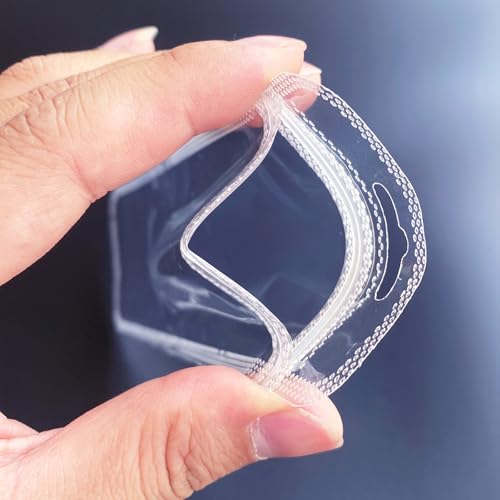 Image of 100 Pcs Resealable Beadable Pen Packaging Bags for Small Business,Clear Zipper Smell Proof Storage Bags for Party Favor Food Storage, Jewelry, Cosmetic,Candy (3.14x10.6inch)