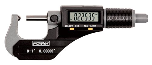 Fowler 54-860-113-1 Electronic IP54 1"/25mm Ball Anvil Μm, Range: 0-1"/0-25MM, 0.00016″/.004mm Accuracy, 0.00005″/.001mm