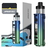 For VOOPOO Argus Pro 2 Kit Built in 3000mAh Battery, Turbo Mode, 5ml PnP X Cartridge Fit PnP X Coil DTL Electronic Cigarette Vaporizer Starter Kit No Nicotine (Seeblau)