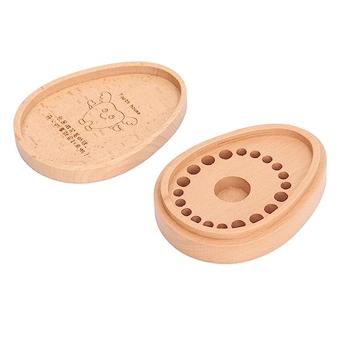 Boîte à dents pour bébé en bambou, le cadeau de naissance idéal pour enfant - 4