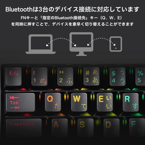 CHONCHOW ゲーミングメカニカルキーボード の商品画像 2