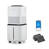 LEVOIT Superior 6000S Smart Evaporative Humidifiers for Home Whole House up to 3000ft², 23L, Last 72-Hour, Premium Filter, Dry Mode, Wheels & Water Fill Hose, Foldable Storage, Sleep Mode, New Edition