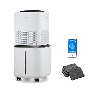 LEVOIT Superior 6000S Smart Evaporative Humidifiers for Home Whole House up to 3000ft², 6 Gal, Last 72-Hour, Premium Filter, Dry Mode, Wheels & Water Fill Hose & Foldable Storage - Quiet Sleep Mode
