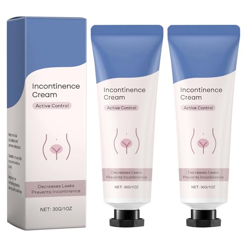 Egmsic 2PCS Incontinence Cream for Women Womens Body Cream For Incontinence Control Moisturizing Cream Lightweight And Non-Greasy Formula