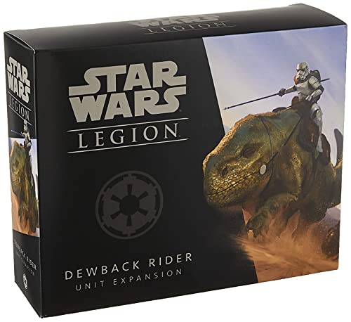 Atomic Mass Games , Star Wars Legion: Dewback Rider Unit Expansion, Miniatures Game, Ages 14+, 2 Players, 120-180 Minutes Playing Time