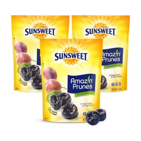 Sunsweet Amazin Prunes, Dried Pitted - 3 Pack Cover