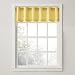 No. 918 Montego Grommet Textured Kitchen Curtain Valance 56" x 14", Yellow