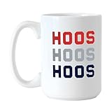 Logo Brands Virginia Red White & HOO 15oz Sublimated Mug