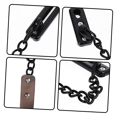 Cerradura de seguridad para puerta interior Angoily inoxidable con pestillo 5