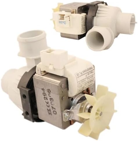 Washer Drain Pump Assy Washer,Exact Replacement For Frigidaire 131268400 131268401 131427400 131630700 -Replaces Part 131268401