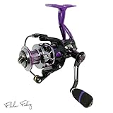 Belle apparence – Une machine de pêche robuste et fiable, magnifiquement conçue, en aluminium coloré et graphite solide.