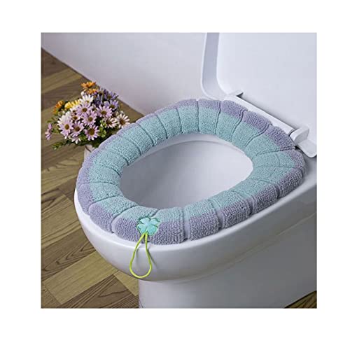 EDANEL Badezimmer Dehnbare Toilettensitzauflagen FüR Den Winter,Waschbares Toilettensitzkissen,Einfach Zu Installierende Kissendeckelabdeckungen (C 4PCS) – Bild 6