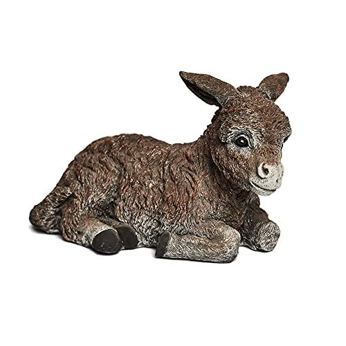 stoneandstyle Steinfigur Esel Stefan frostfest wetterfest Steinguss