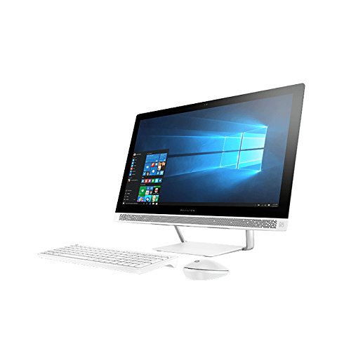 Image of HP Pavilion 24-Q254in 2017 23.8-inch All-in-One Desktop (Intel Core i5-7400T /8GB /1TB /Windows 10 Home /NVIDIA GeForce 930MX Graphics)