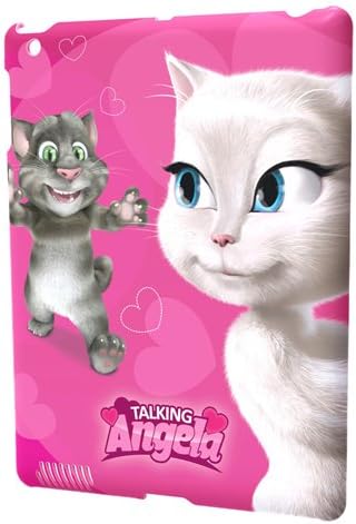 HardJAC Graffito S Hard Case/Shell for iPad/iPad 2, Talking Friends/Angela (KN-5854)