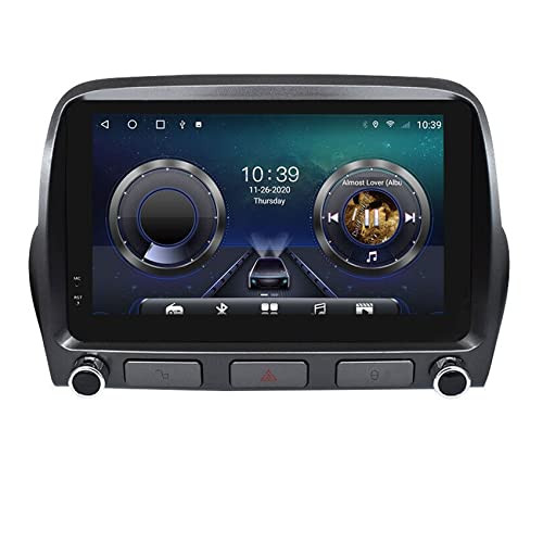 Rádio estéreo de carro para Chevrolet Camaro 2010-2015, sistema Android de 9 polegadas, tela sensíve